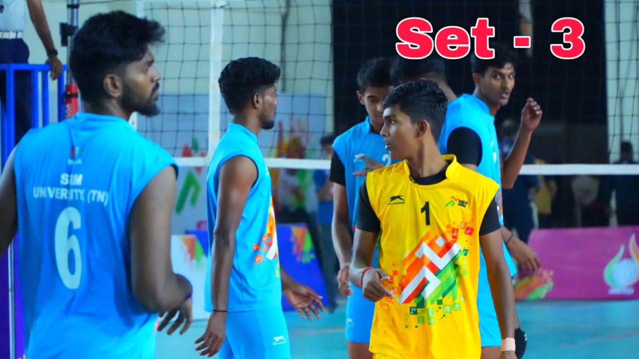 Fighting Match 🔥SRM Vs KIIT University | Set - 3 | Khelo India University Games 2025