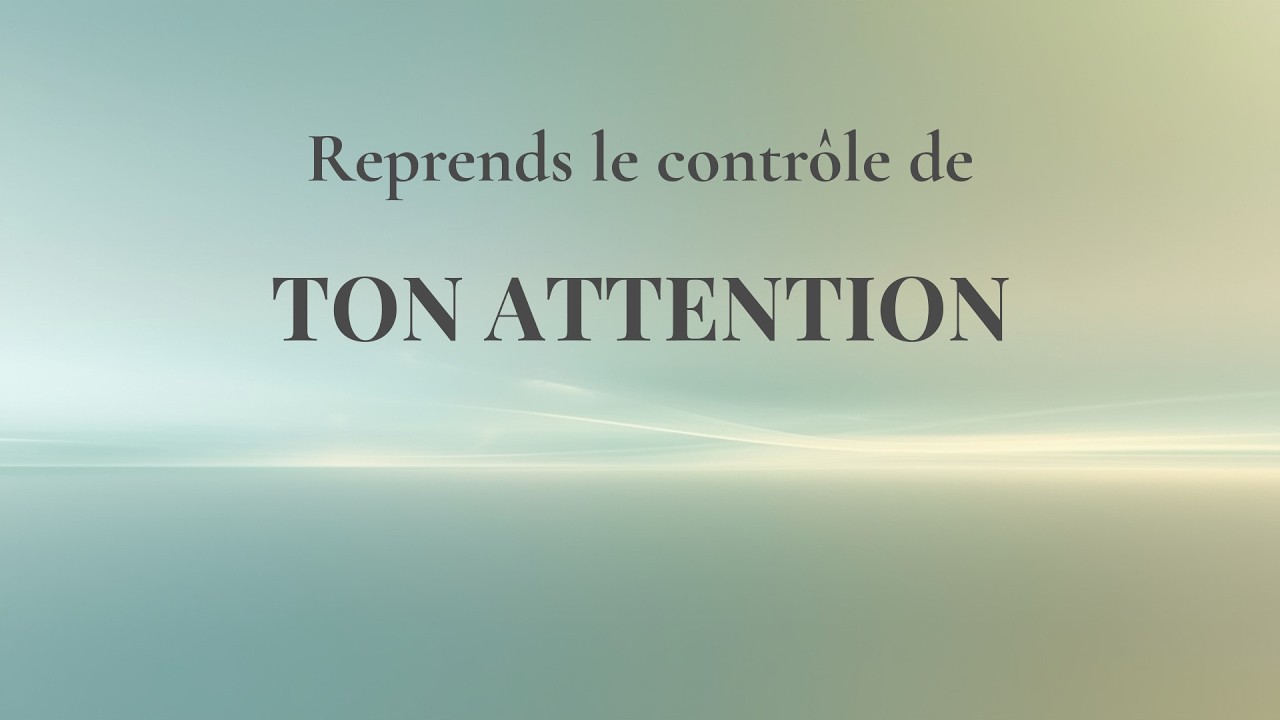 Méditation guidée focus extrême | 25 min pour doper ta concentration