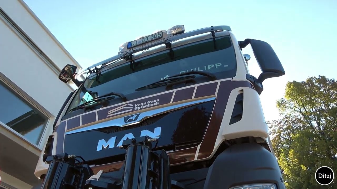 MAN TGX 35.510 - Fassi F2150 - Kran trans Opfenbach