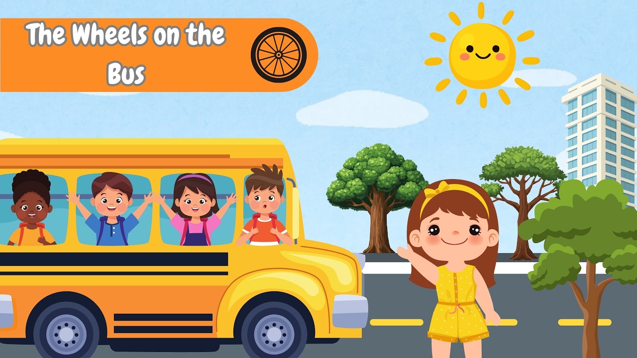 The Wheels on the Bus | Wheels on the bus | Kids Songs | English Rhymes | Popular Nursery Rhymes