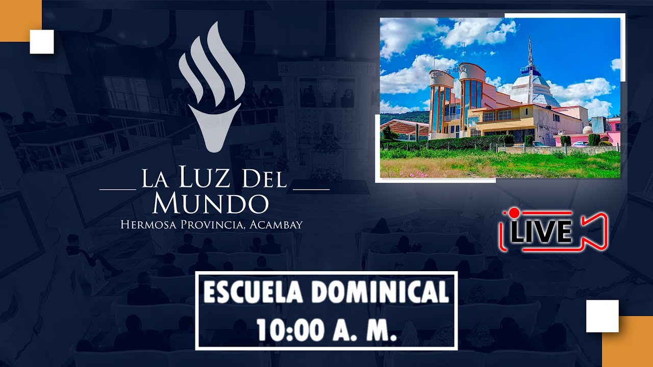 Escuela Dominical de 10:00 a. m. 30 de junio de 2024