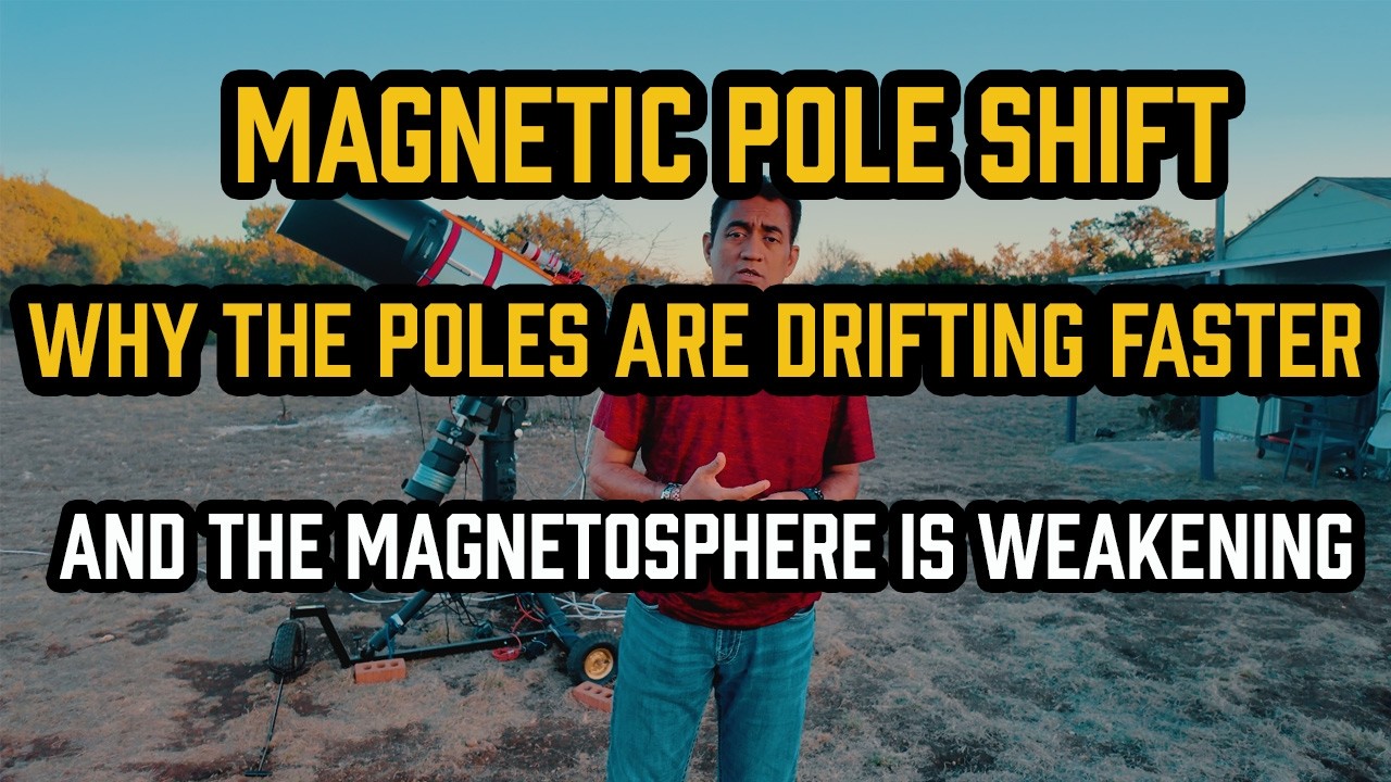 Magnetic Pole Shift: Why the Poles Are Drifting FASTER — and the Magnetosphere Is WEAKENING