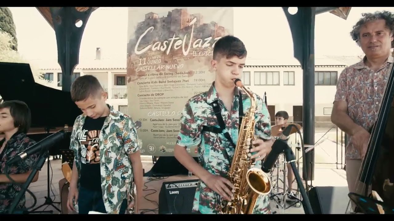 Kids Band Sedajazz en Castellar de la Frontera Julio 2022