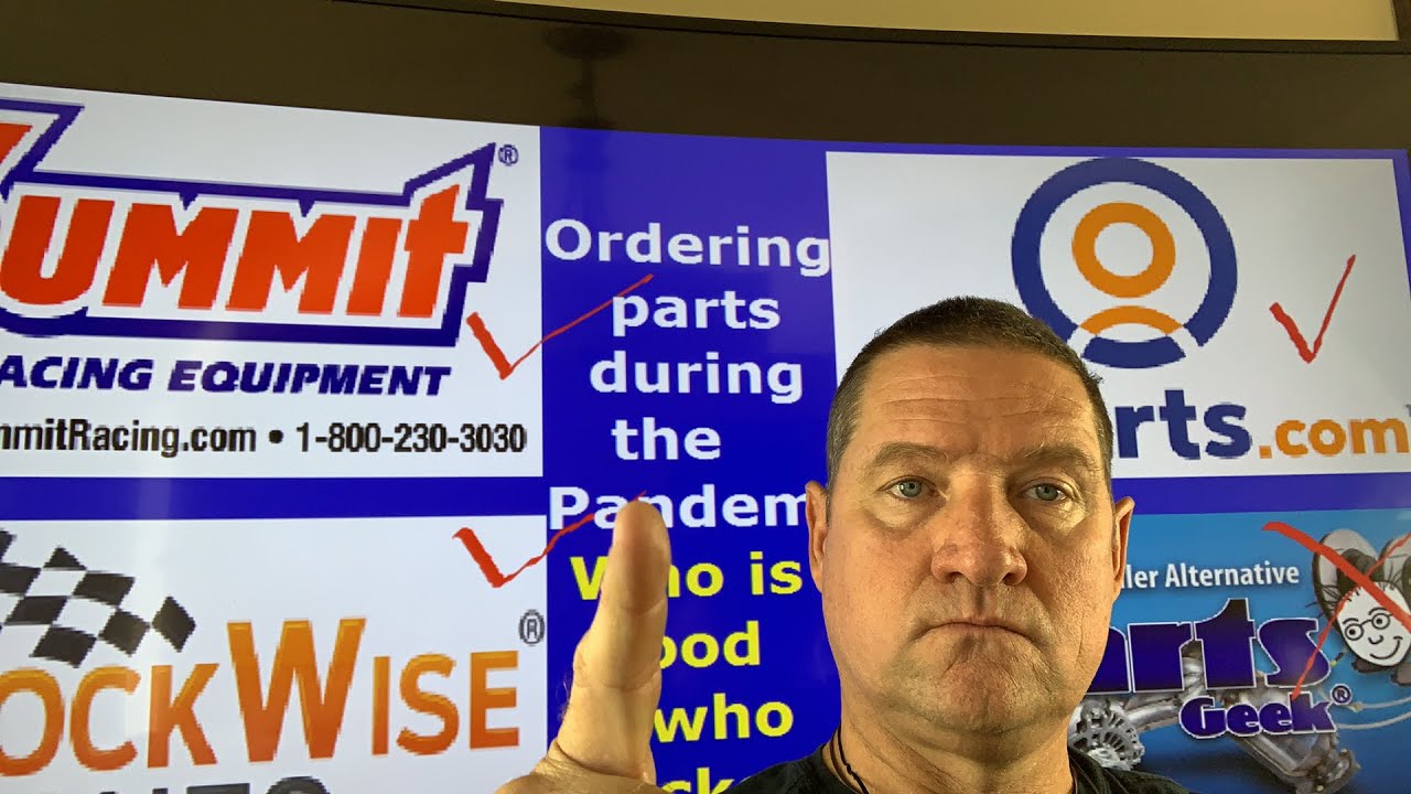 Partsgeek vs. Stockwise vs. Carparts vs. Summitracing vs.Jegs.com