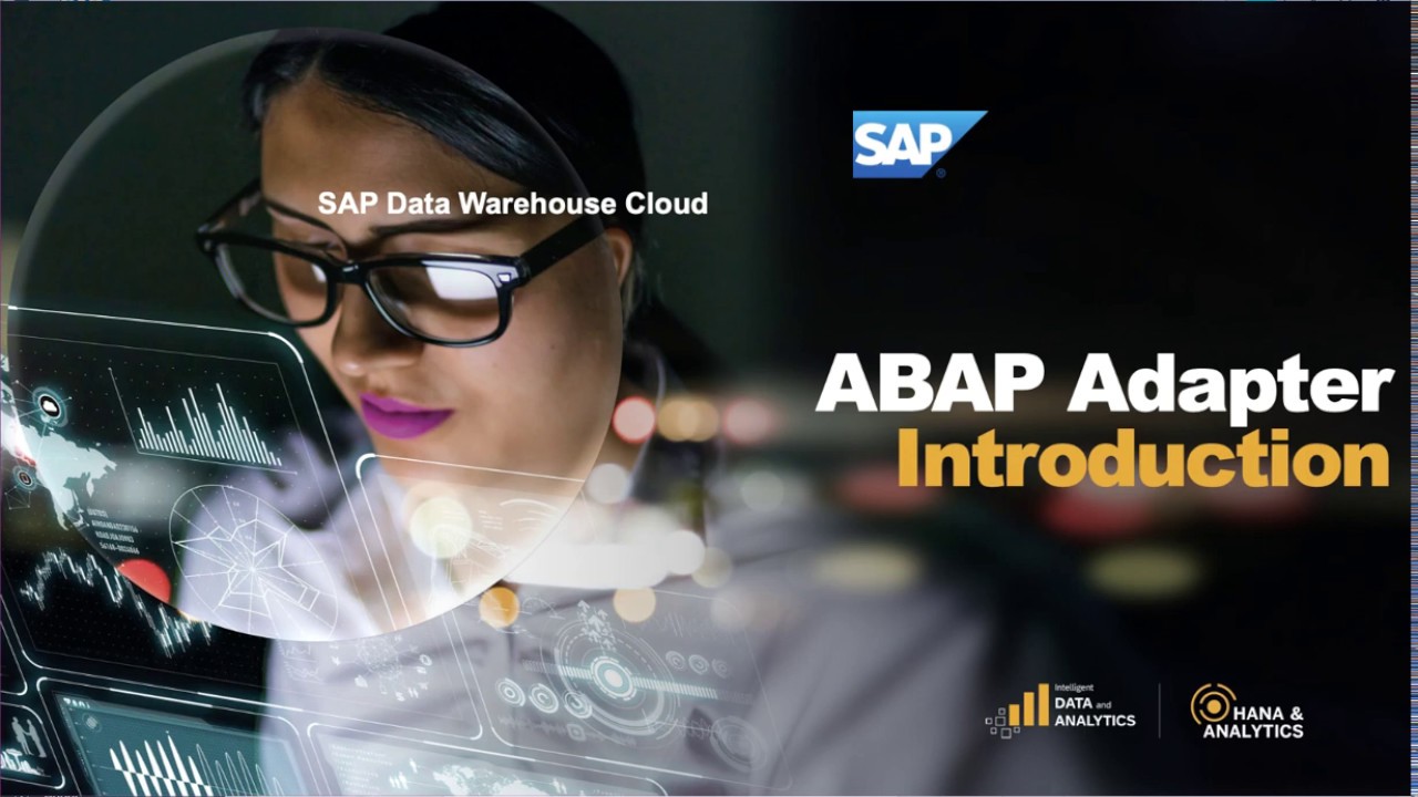 SAP Data Warehouse Cloud - Introduction to the ABAP Adapter and Install Guide