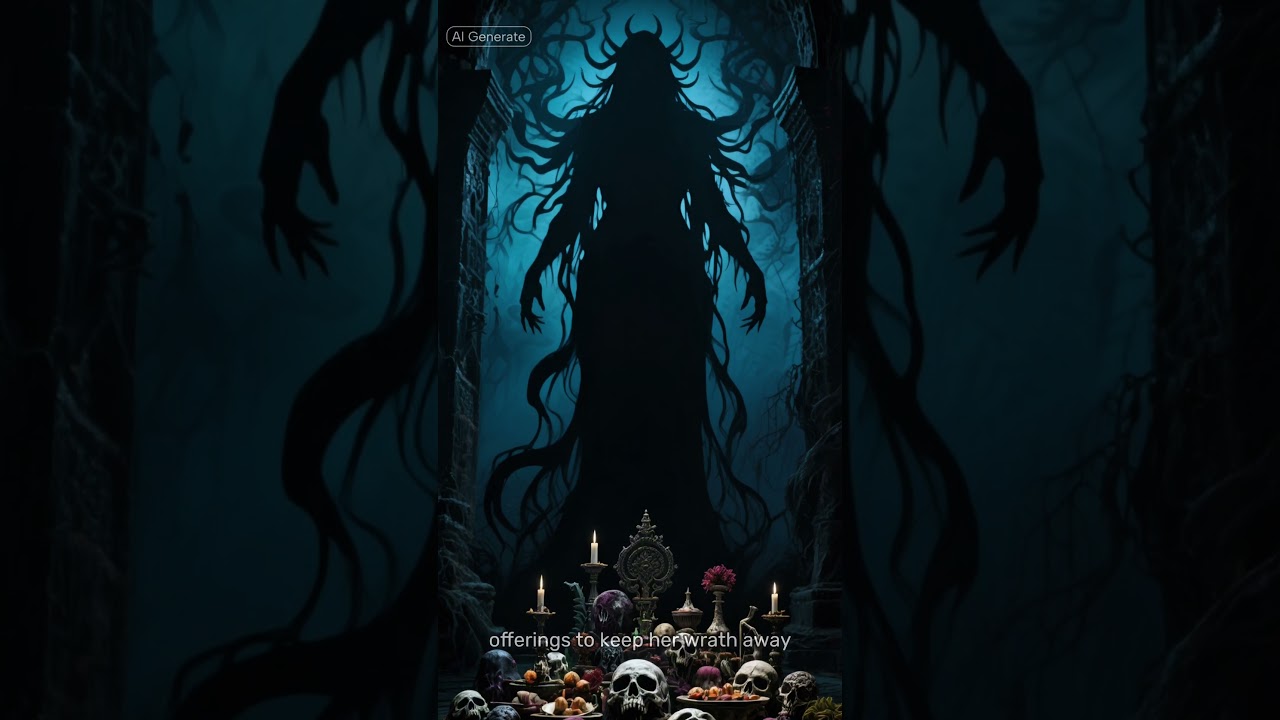 Nirrti &mdash; Hindu goddess of decay and death.#Nirrti #HinduMythology #DarkMythology #Shorts