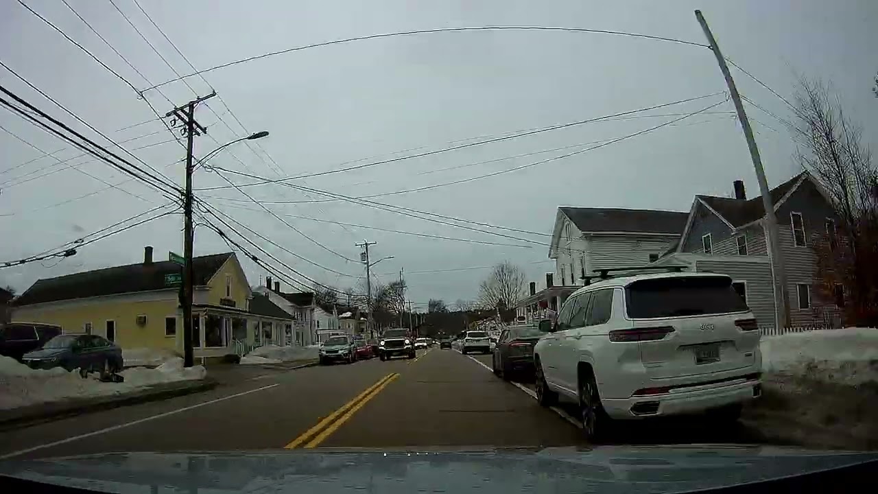 Driving in Scituate, Rhode Island