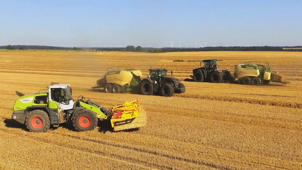 XXL Baling by Agrarlohn Müritz | Deutschland Tour 2020