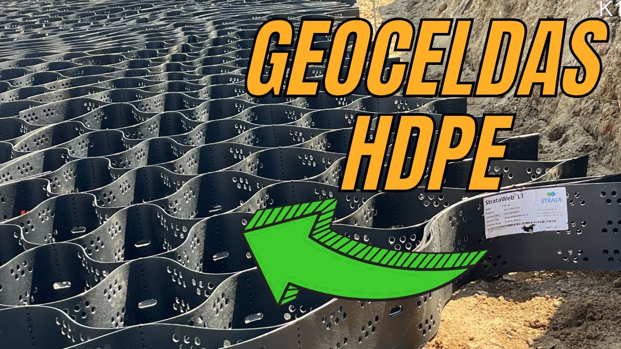 💡 GEOCELDAS HDPE en Obras VIALES 🛣️ 🚧