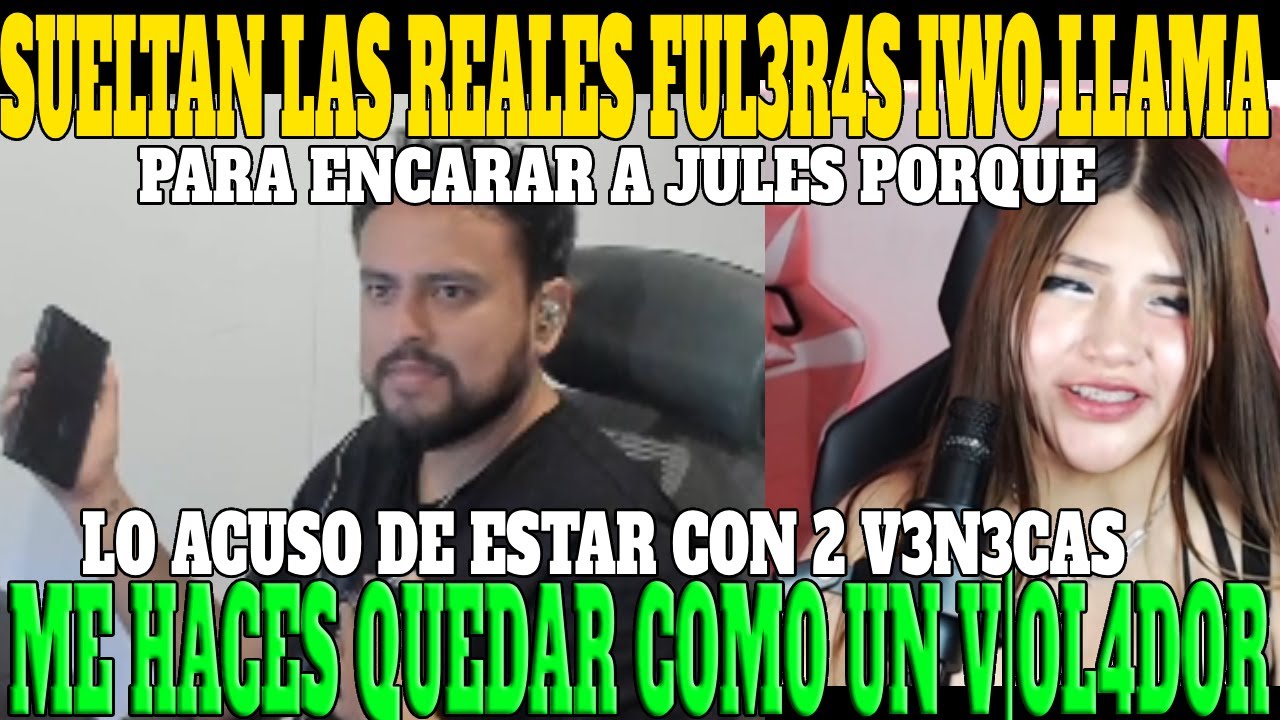 🔥PICANTES FUL3R4S🔥IWO ES ACUS4DO DE ESTAR CON 2 V3N3CAS🔥| NO PUEDES TENER UN MUÑECO CON MI CARA JUL🔥