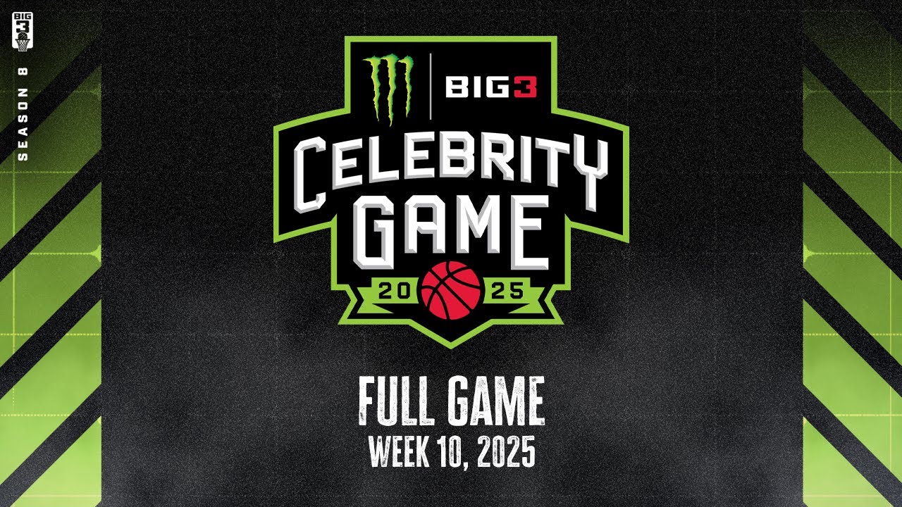 BIG3 2025 CELEBRITY GAME - GILLIE DA KID, PEPE GARCIA, CHAD OCHOCINCO, HEZI GOD, DEZ BRYANT, & MORE!