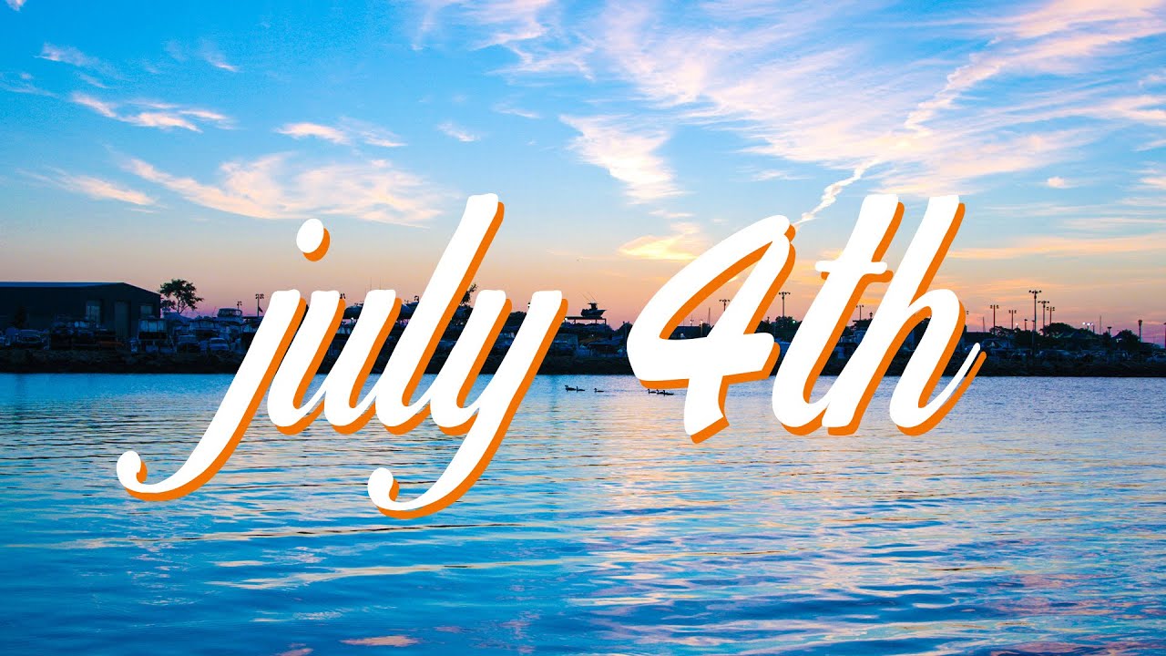 How to make a 4k video about the 4th of July