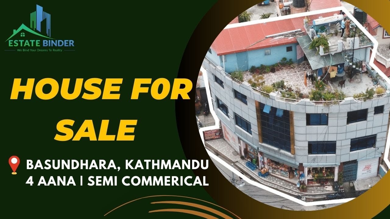 URGENT SALE | Semi-Commercial House For Sale | Basundhara | 4 Aana | 9849682199 #houseforsale