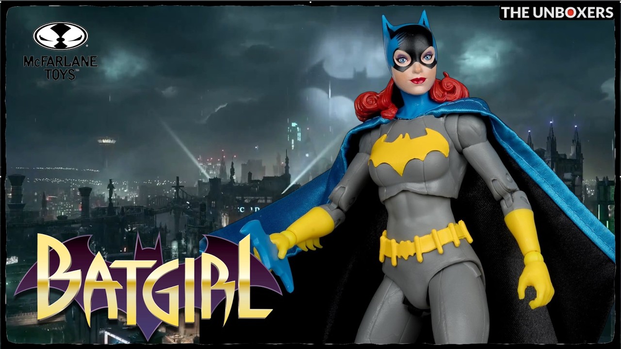 Классическая фигурка Бэтгёрл из вселенной DC от McFarlane Toys, 7 дюймов.