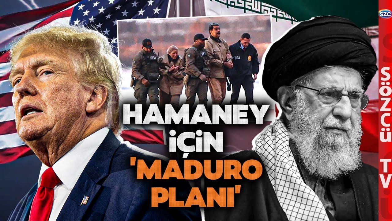 Hamaney'e Maduro Operasyonu Planı! Trump Gözünü Kararttı Vurucu Gücünü İran'a Yolluyor!