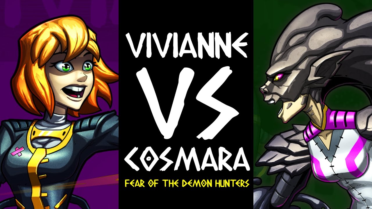 Mara vs Vivianne (Fear of the Demon Hunters Ep9 Story & Speedpaint)