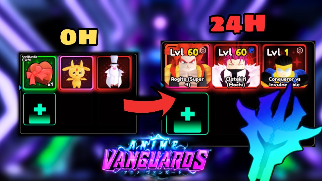 Mình Trade 24H Trong Anime Vanguards Và Đây Là Điều Xảy Ra…