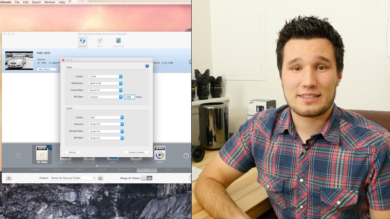 How To Easily Convert / Transcode H.265 Files - Wondershare