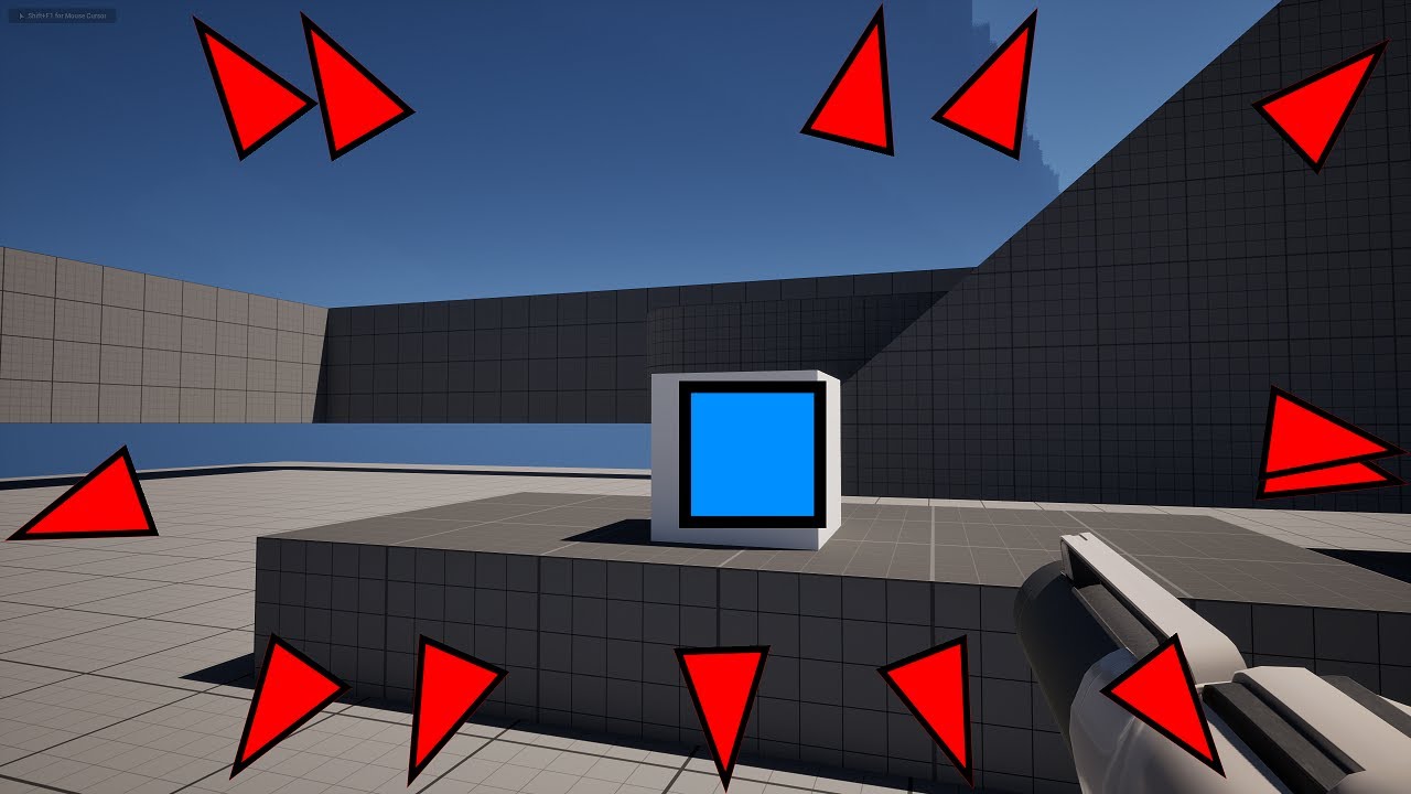ON/OFF SCREEN Indicators UE5 (Blueprint)