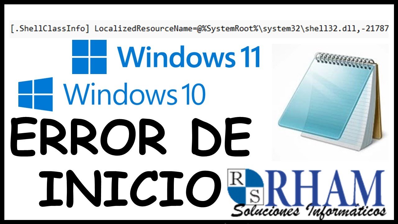 ✅💥🔥 SOLUCION ERROR [.ShellClassInfo] LocalizedResourceName=@%SystemRoot%\system32\shell32.dll,-21787