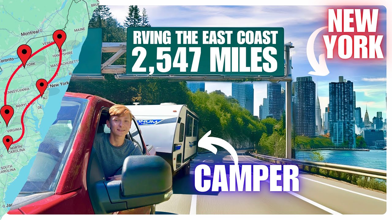 RVing the East Coast, The Movie: North Carolina to New Hampshire and Back!
