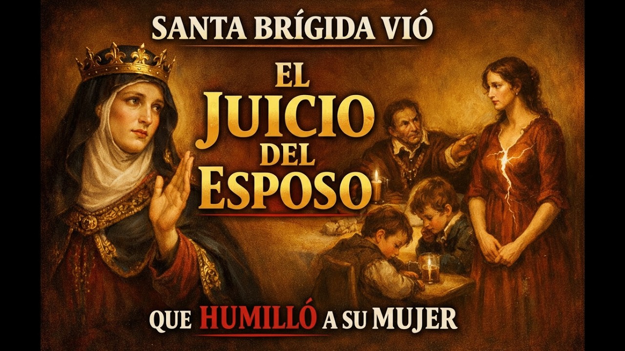 Santa Brígida Vio el Juicio del Esposo que Humilló a su Mujer Delante de Todos