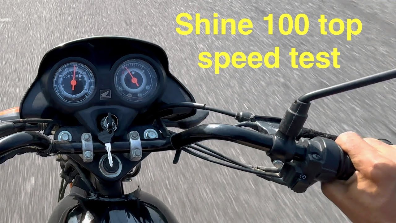 Honda Shine 100 Top Speed kitna hain | Bike Top Speed | Hindi 