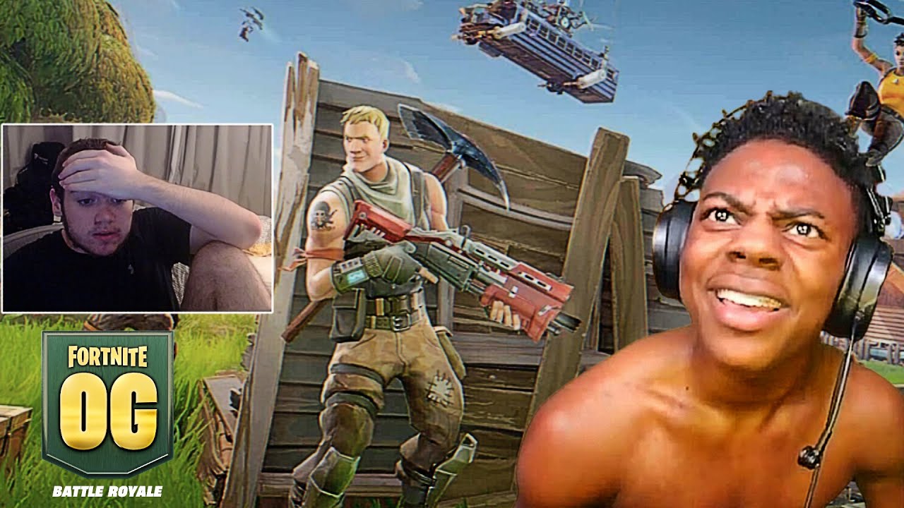 IShowSpeed 1v1 Mongraal For 10k After Getting Carried in OG Fortnite…