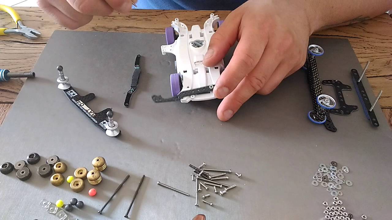 Parte 1 costruzione e modifiche mini 4wd MA chassis per top jump