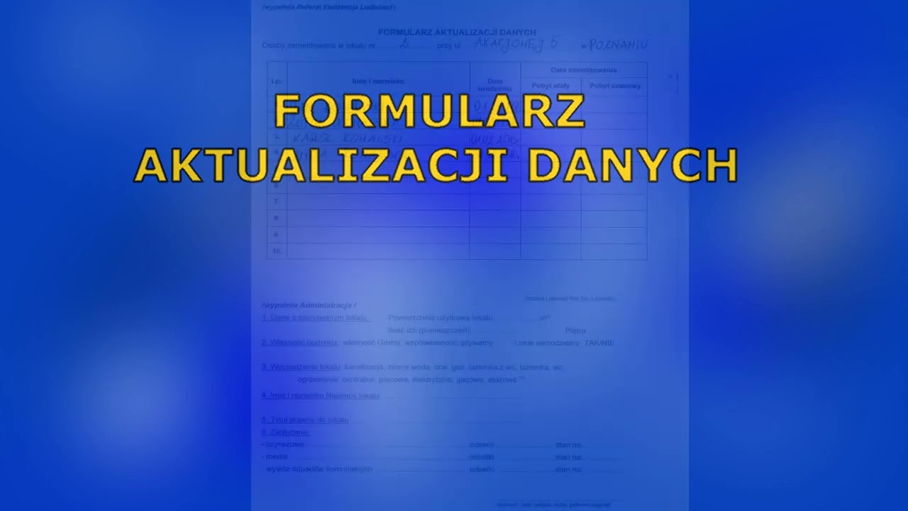 Jak wypełnić wniosek o mieszkanie socjalne lub komunalne z zasobu gminy