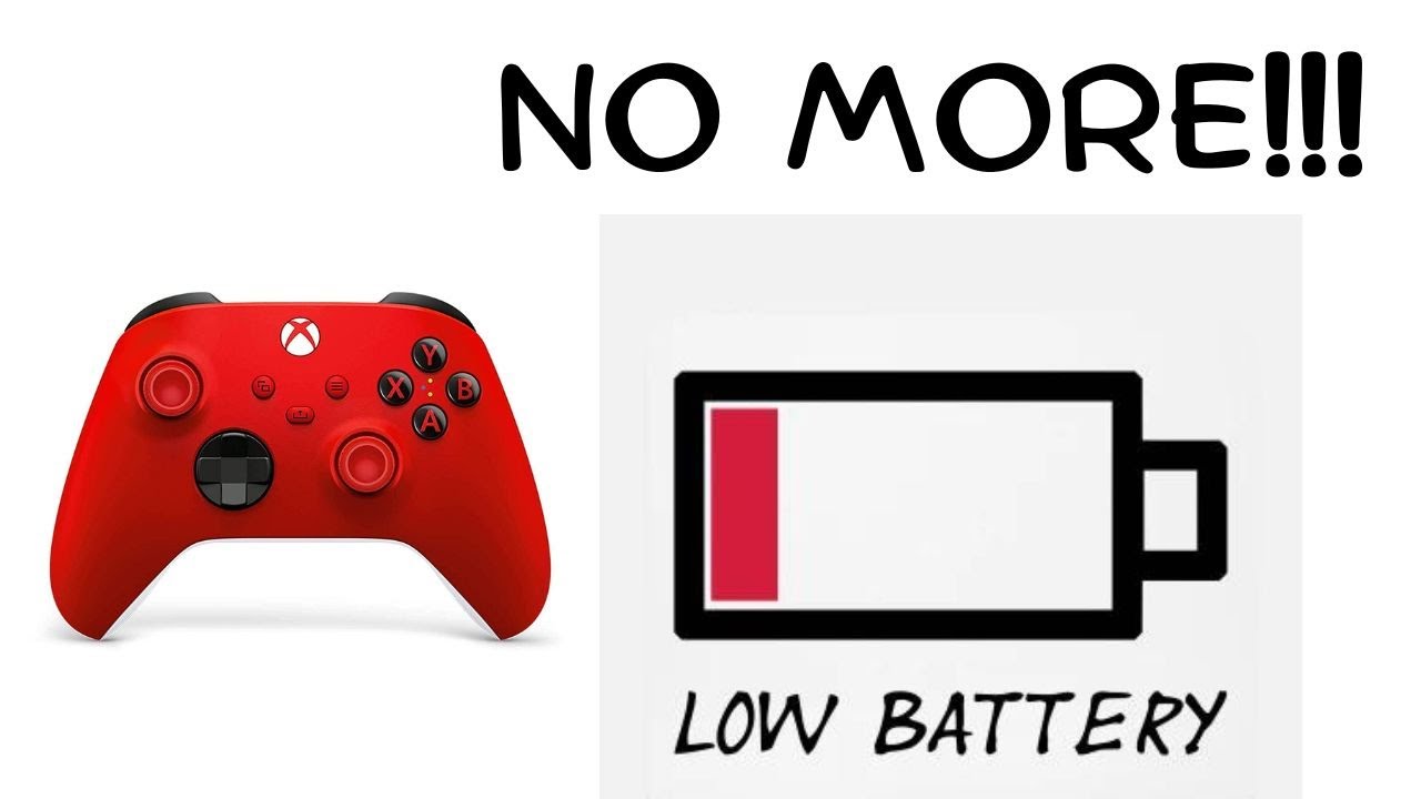 Never run out of batteries for your Xbox controller