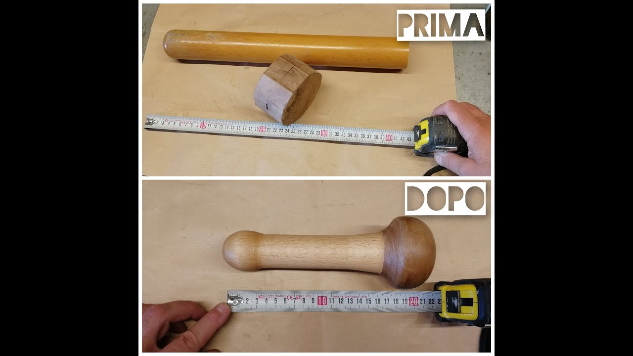 Creare un Pestello  pestle create , majadero hecho en casa