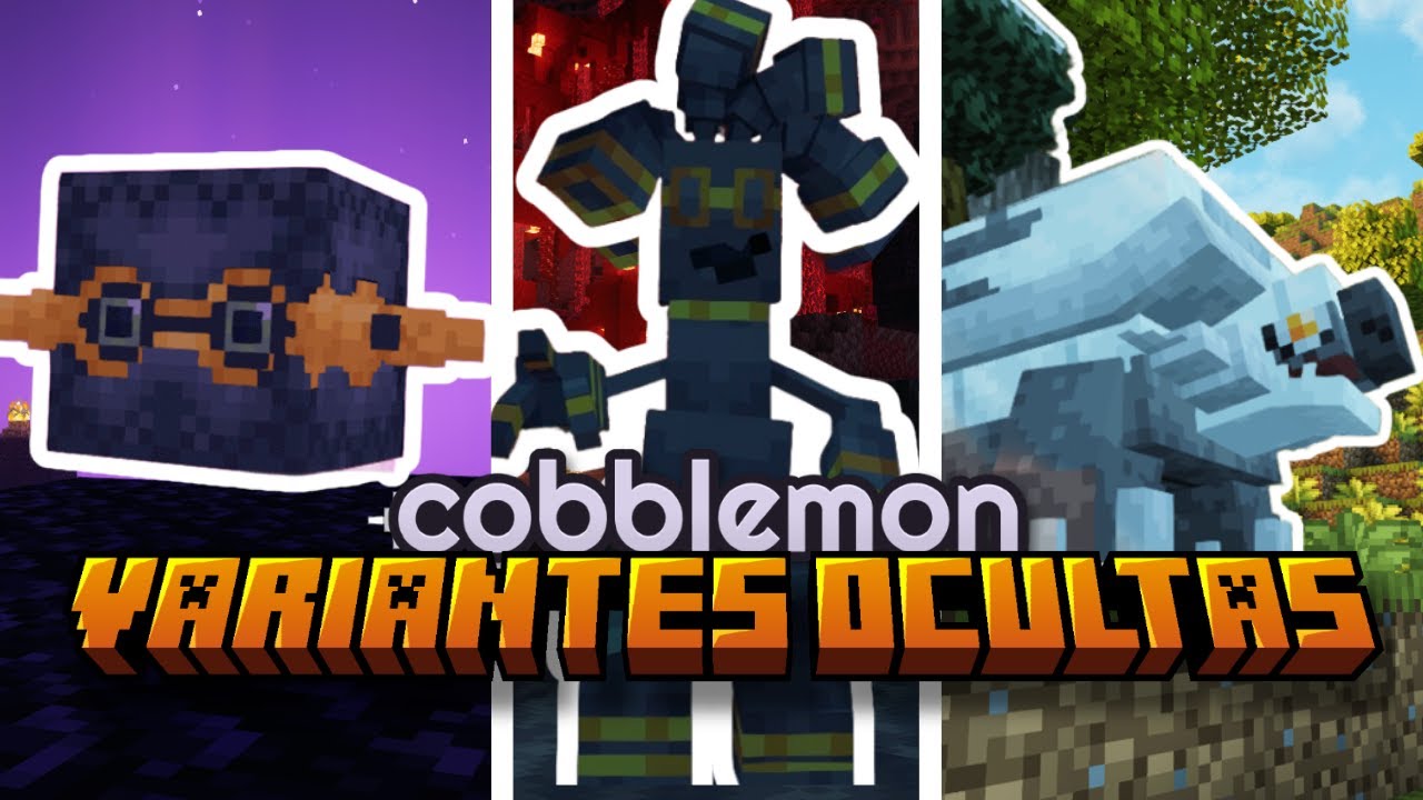 Cobblemon escondía estas VARIANTES de Pokémon y son increíbles
