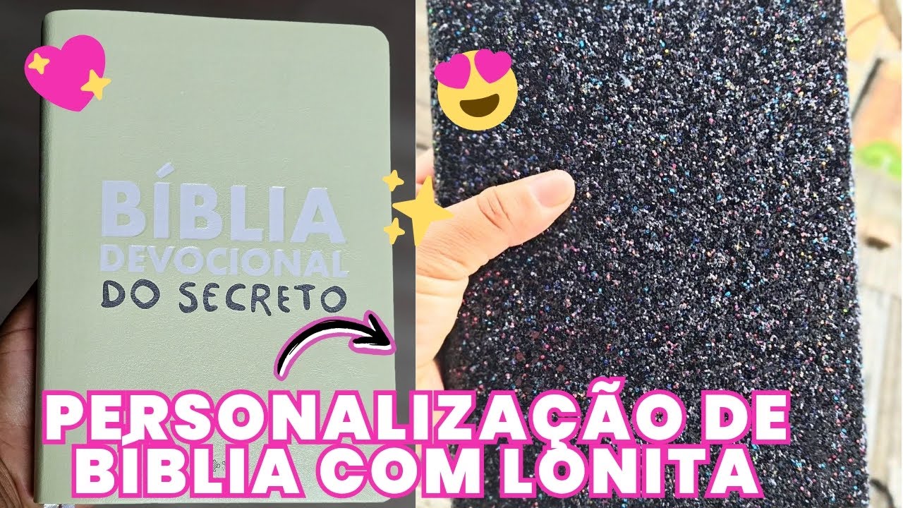 personalização capa de bíblia com Lonita