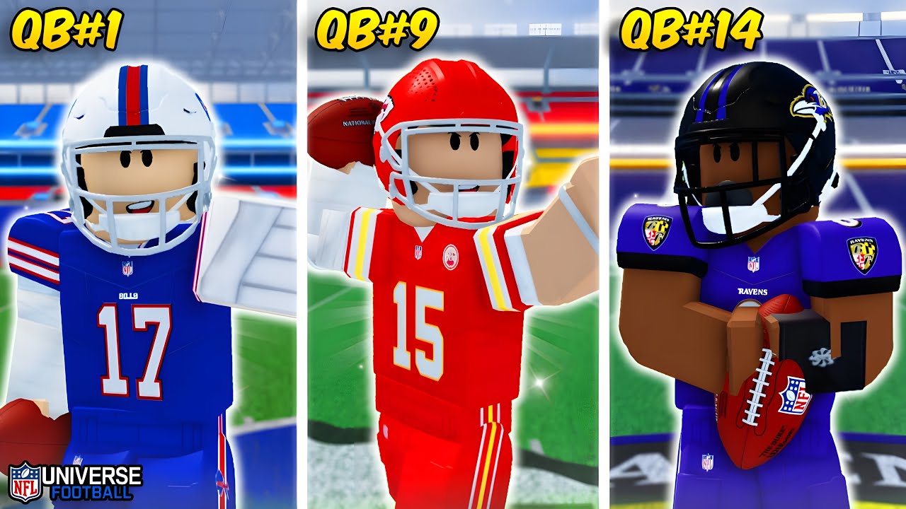 Выполняйте тачдаун с КАЖДЫМ квотербеком в NFL UNIVERSE FOOTBALL!