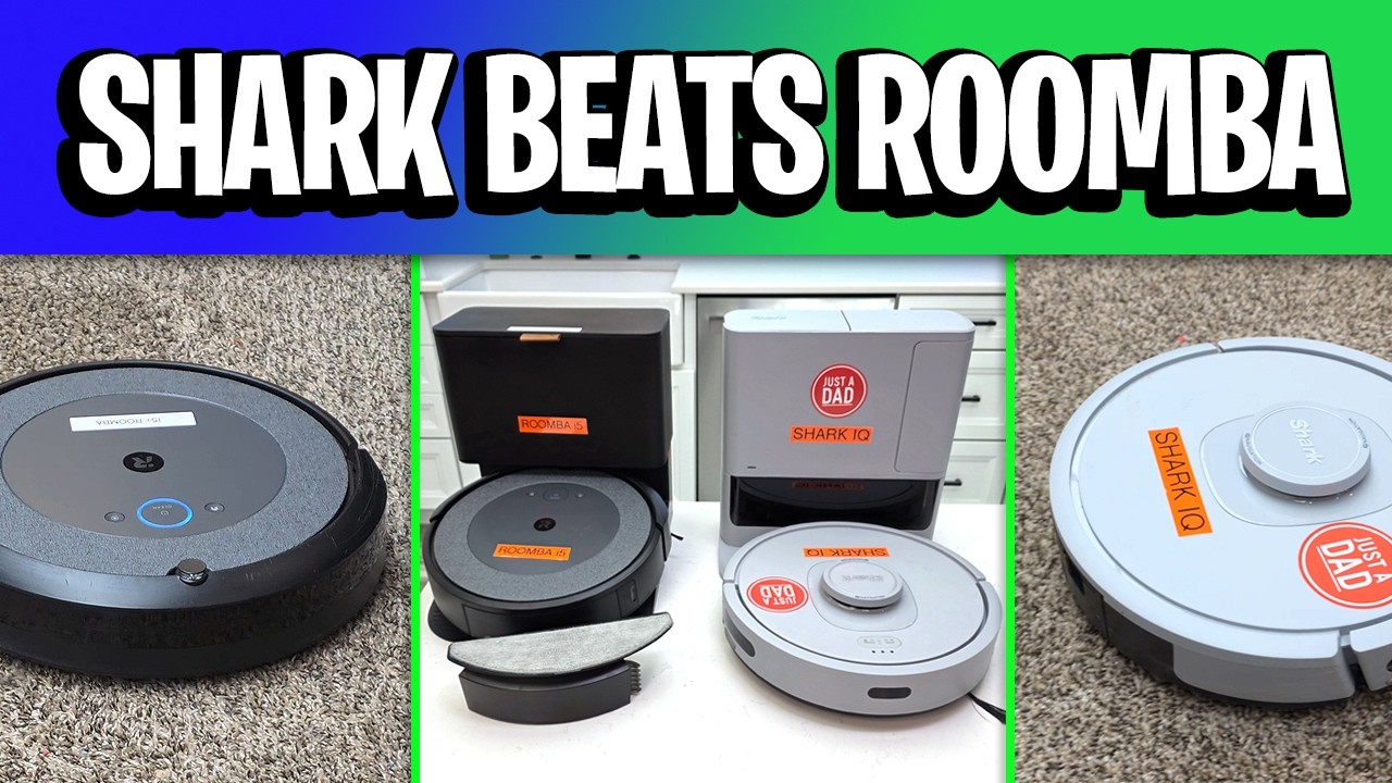 Roomba i5 vs Shark IQ Robot Battle Which Cleans Better?