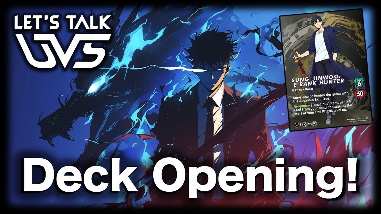 Let's Open the Solo Leveling Challenger Deck!
