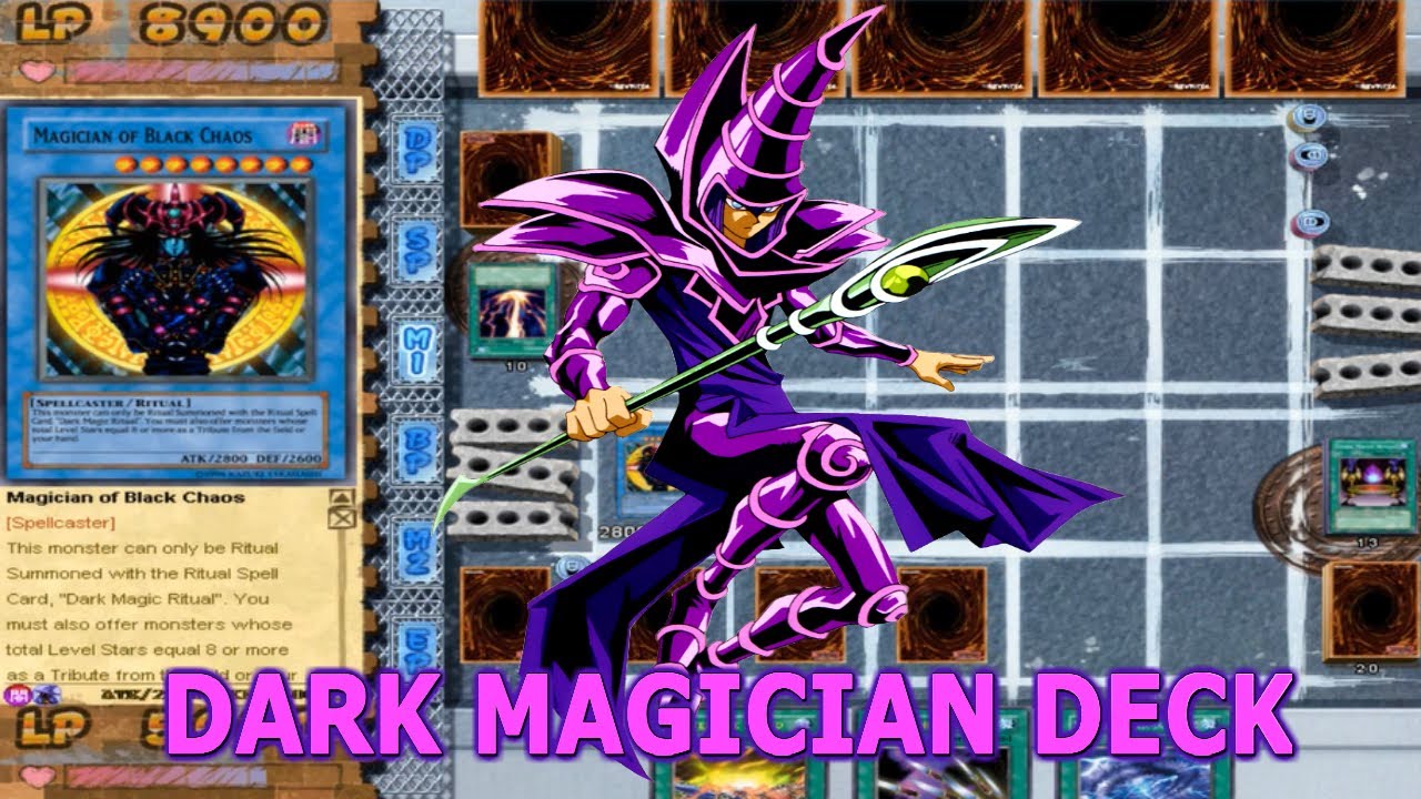 Yu-Gi-Oh! Power of Chaos Джои Страсть Колода Тёмного Мага