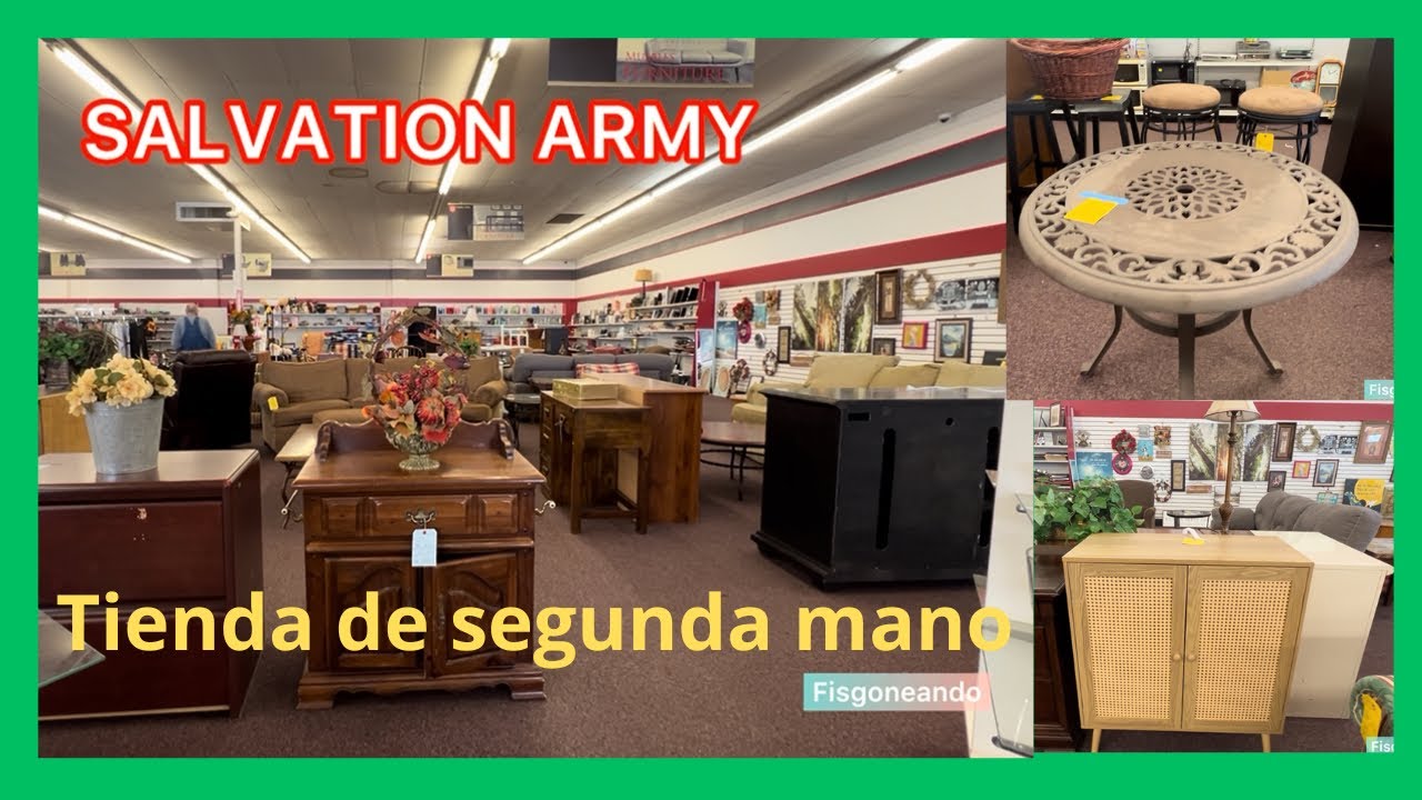 Que encontré en Salvation Army tienda de segunda mano (thrift Store )