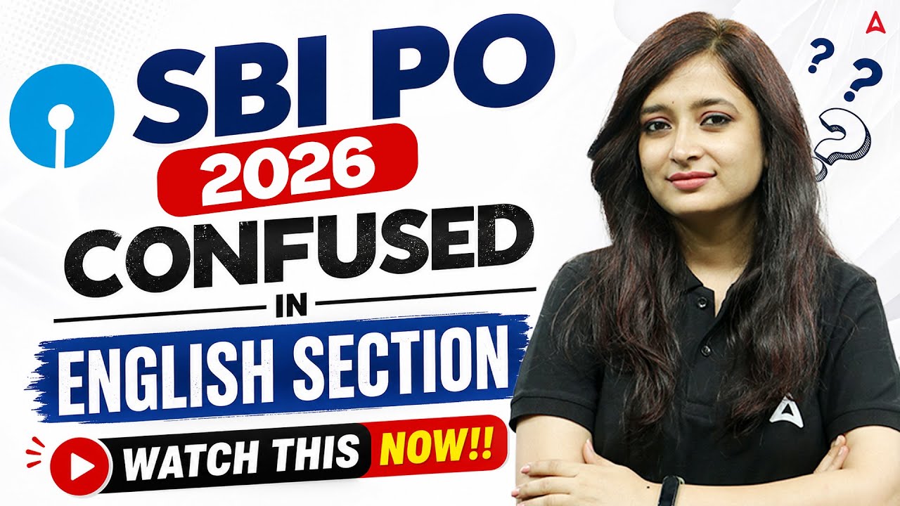 SBI PO 2026 English Preparation | Confused in English Section? Watch This Now!