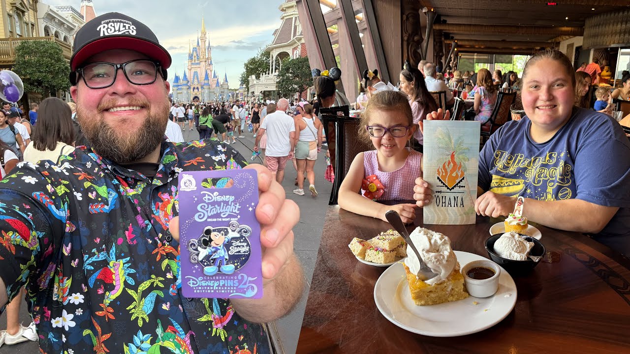 Disney’s Magic Kingdom | NEW Starlight Parade & The BEST Disney Restaurant Ohana | Walt Disney World