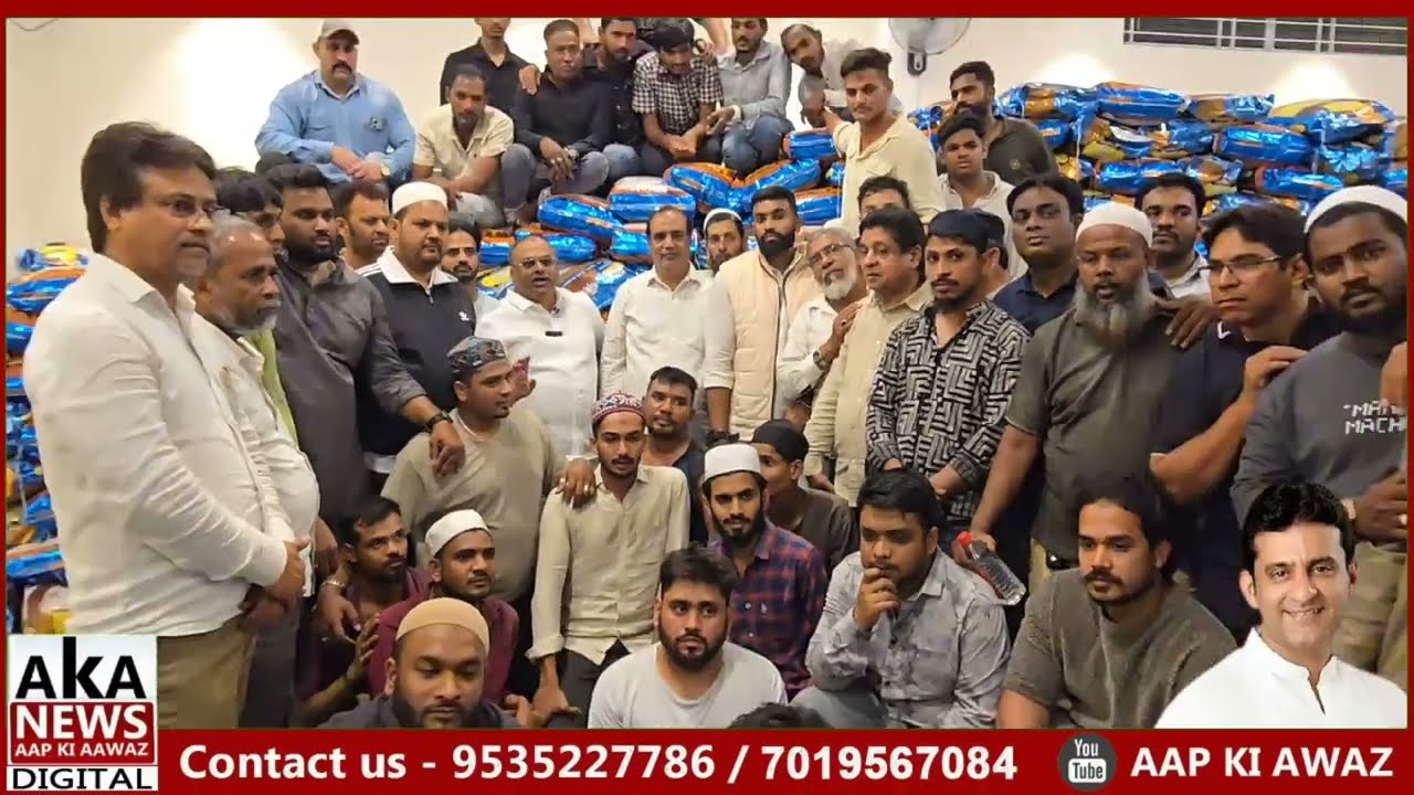 Shivajinagar Mein | Support for the Needy: MLA Rizwan Arshad Leads Ration Distribution Drive 