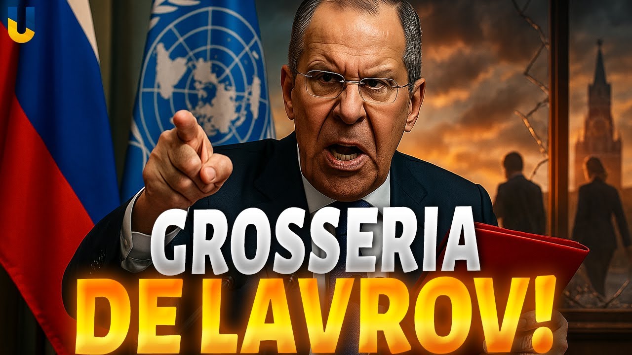 Lavrov provoca um ESCÂNDALO ao vivo após uma declaração repentina e INESPERADA feita em Moscou