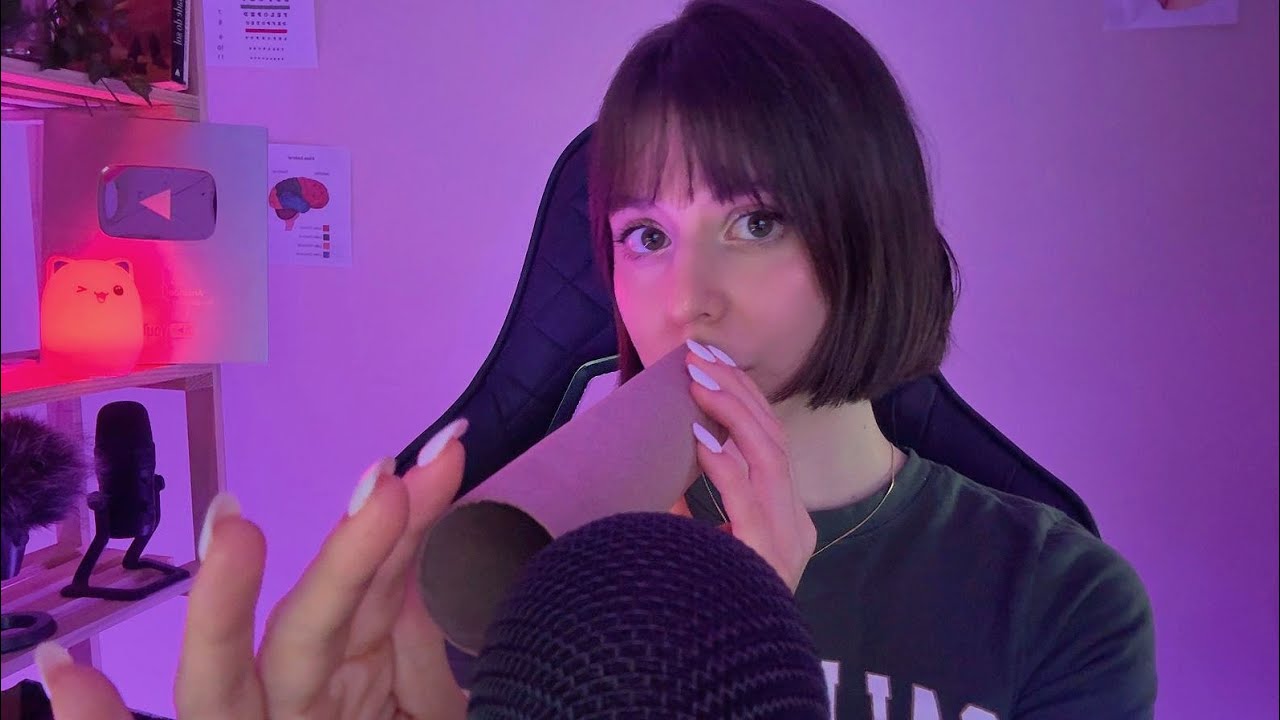 Usei meus MELHORES SONS DE BOCA NESSE ASMR