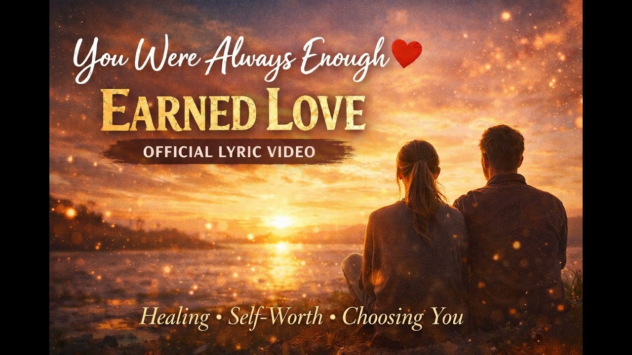 You Were Always Enough ❤️ | Earned Love (Official Lyric Video) – Emotional Healing Song 2026