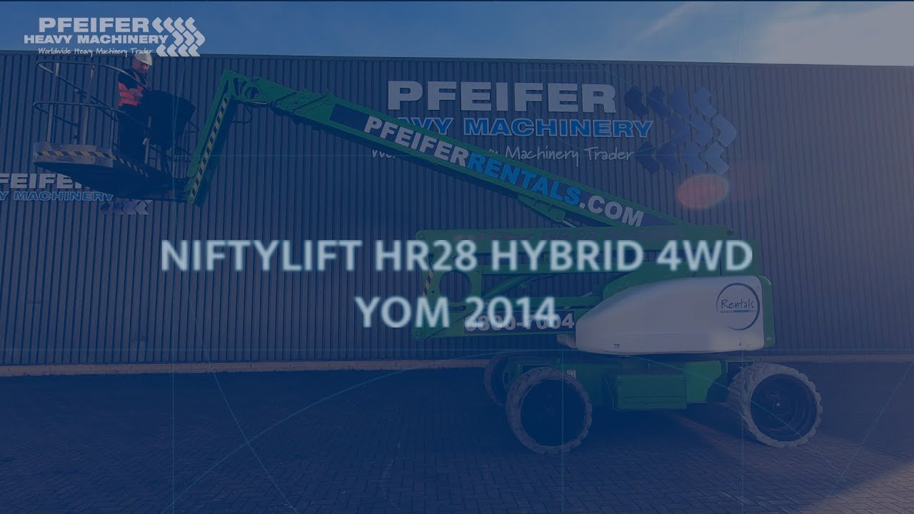 Niftylift HR28 Hybrid 4x4 2014