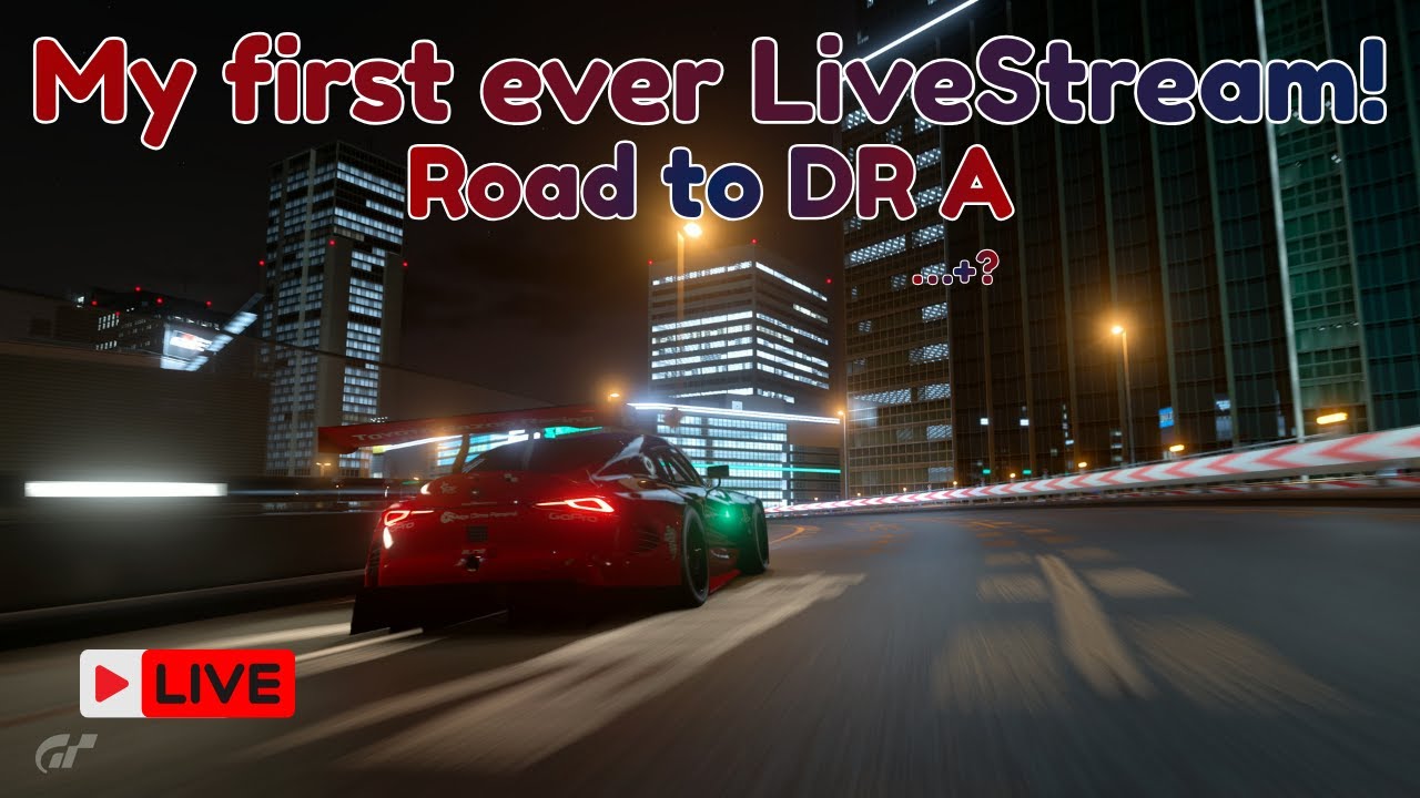 🔴 LIVE | Gran Turismo 7 | Welcome to my first ever Livestream! - Road to DR A... +?