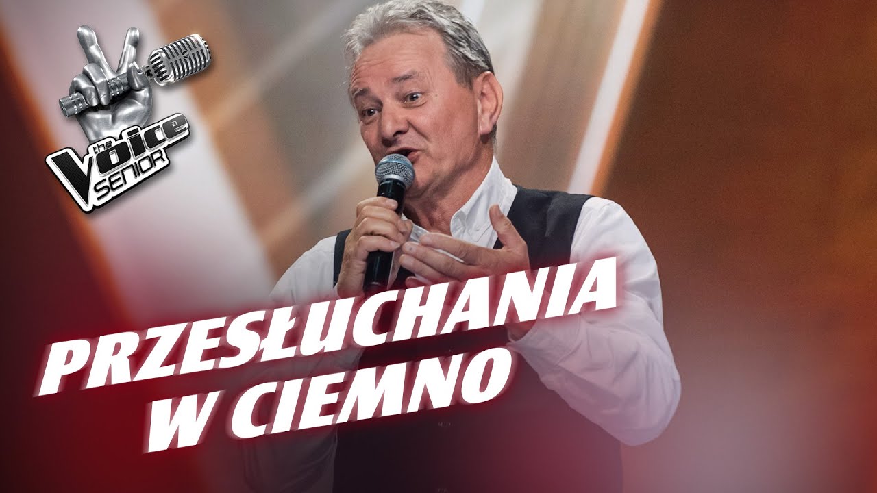 Krzysztof Koziarski | &bdquo;Jej portret&rdquo; | Przesłuchania w ciemno | The Voice Senior 7