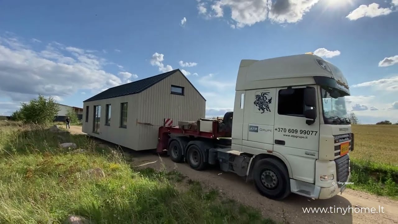 Modulinis namelis „Tyrol“  – pristatymas ir montavimas Lietuvoje | Tinyhome.lt