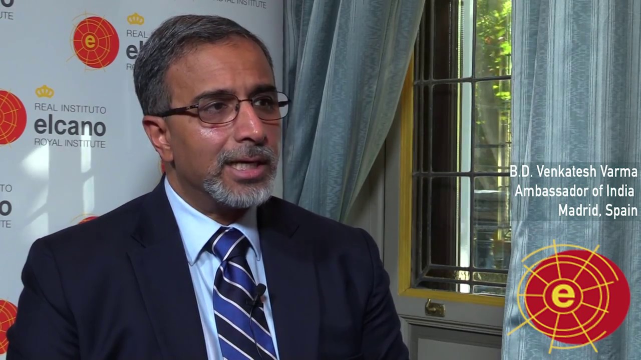 Ambassador B.D. Venkatesh Varma. India-Spain Relations and Global Challenges @rielcano